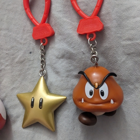 Nintendo Character Keychains Set + RARE CHASE STAR - Picture 4 of 13